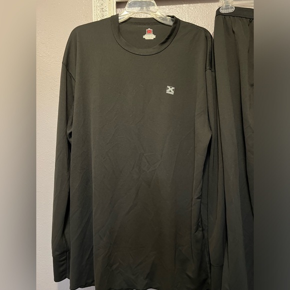 X Systems Base Layer Set in Dark Green Size XL - Picture 2 of 8